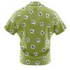 Gyomei Himejema Demon Slayer Short Sleeve Hawaiian Shirt BACK Mockup - Demon Slayer Store
