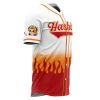 Hashira Kyojuro Rengoku DS AOP Baseball Jersey SIDE Mockup - Demon Slayer Store