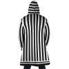 Iguro Obanai Demon Slayer AOP Hooded Cloak Coat BACK Mockup - Demon Slayer Store