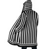 Iguro Obanai Demon Slayer AOP Hooded Cloak Coat SIDE Mockup - Demon Slayer Store