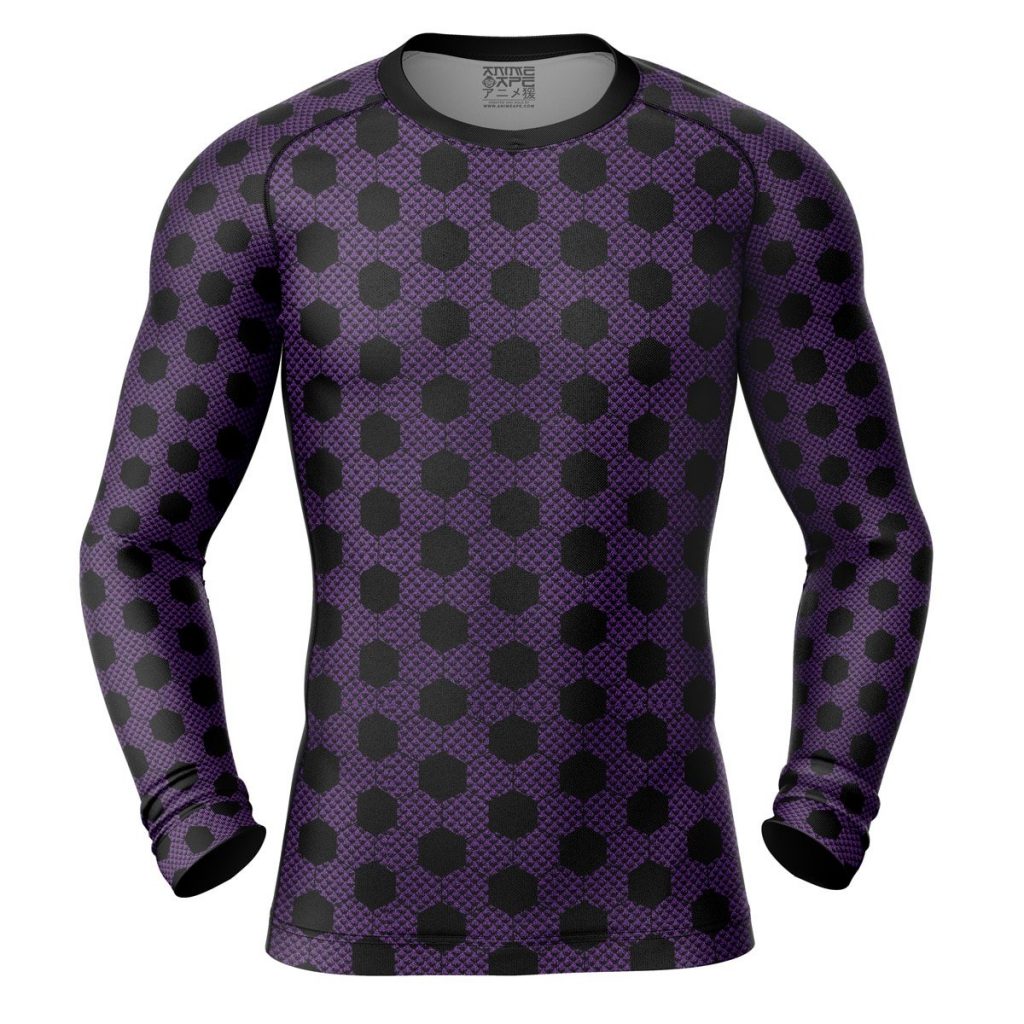 Kokushibo Compression Shirt Rash Guard front - Demon Slayer Store