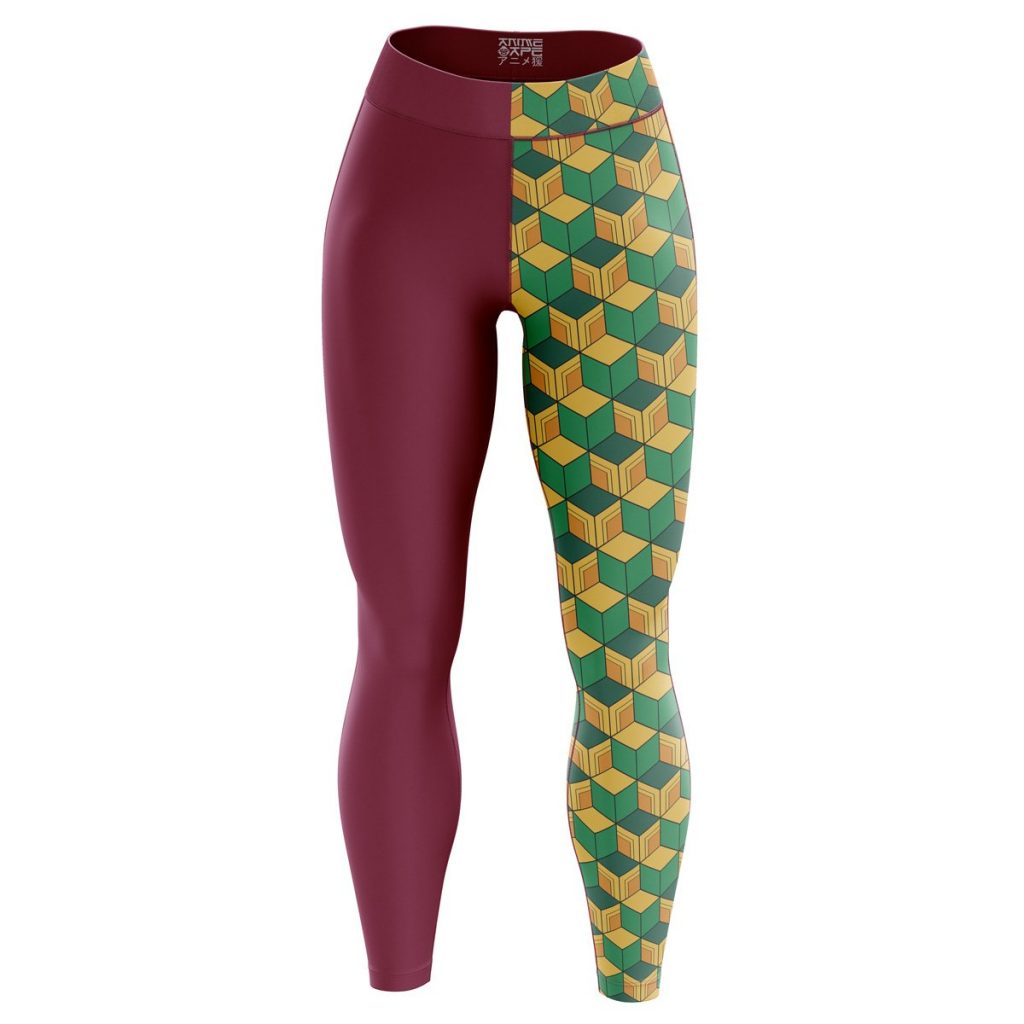 Leggings front 7 - Demon Slayer Store