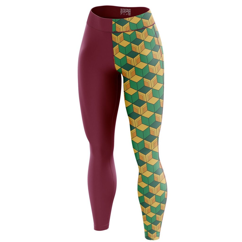 Leggings front side 7 - Demon Slayer Store