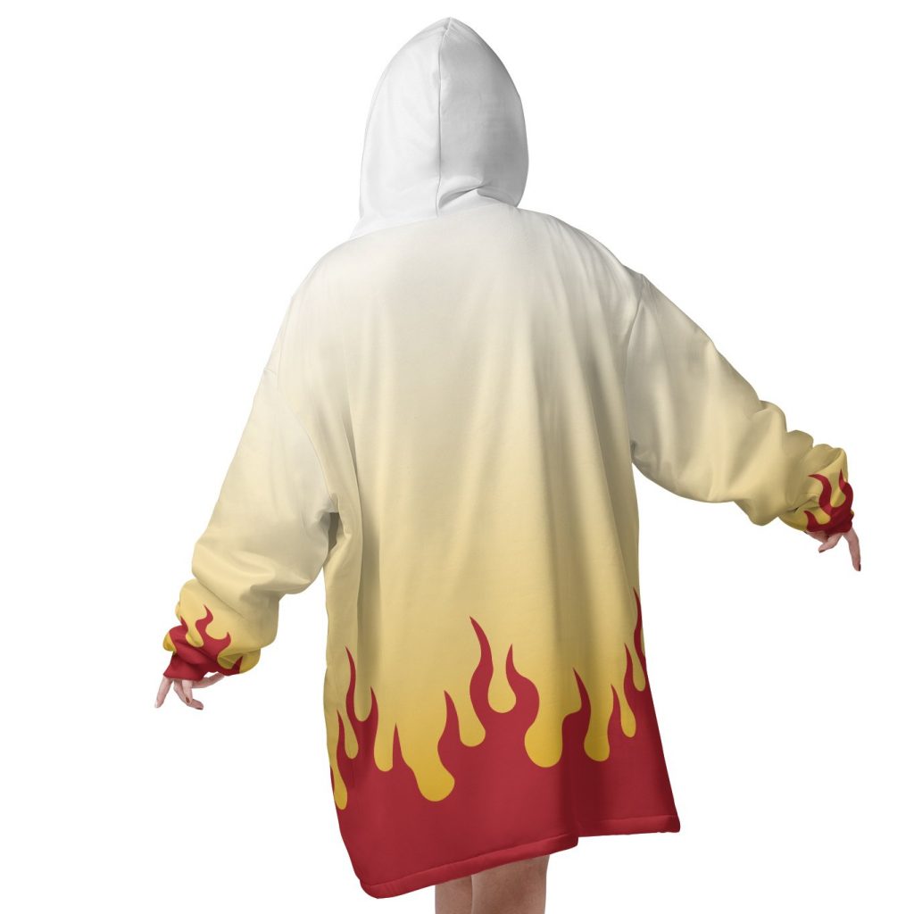 Mockup Blanket Hoodie back 66 - Demon Slayer Store
