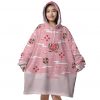Mockup Blanket Hoodie front 58 - Demon Slayer Store