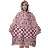 Mockup Blanket Hoodie front 67 - Demon Slayer Store