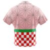 Nezuko Kamado DS Short Sleeve Hawaiian Shirt BACK Mockup - Demon Slayer Store