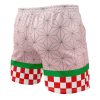 Nezuko Kamado DS Template Gym Short B RIGHT Mockup - Demon Slayer Store