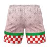 Nezuko Kamado DS Template Gym Short BACK Mockup - Demon Slayer Store