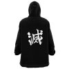 Oodie Oversized Blanket Hoodie back 11 - Demon Slayer Store
