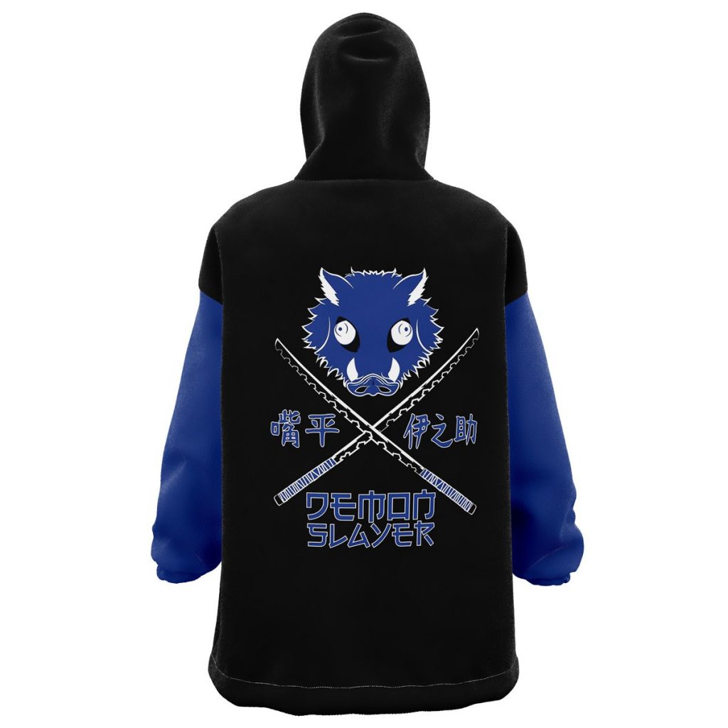 Oodie Oversized Blanket Hoodie back 13 - Demon Slayer Store