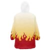 Oodie Oversized Blanket Hoodie back 14 - Demon Slayer Store