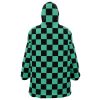 Oodie Oversized Blanket Hoodie back 18 - Demon Slayer Store