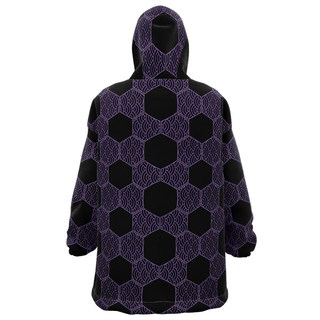 Oodie Oversized Blanket Hoodie back 2 - Demon Slayer Store