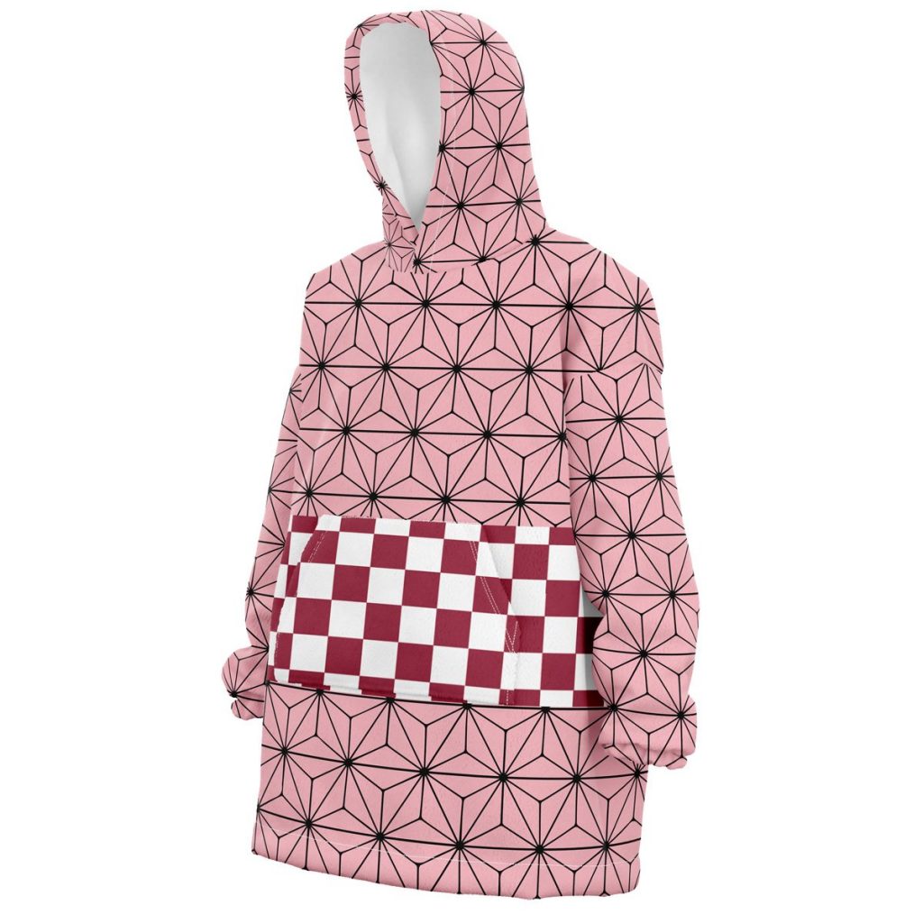 Oodie Oversized Blanket Hoodie front left 15 - Demon Slayer Store