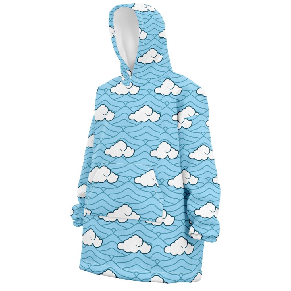 Oodie Oversized Blanket Hoodie front left 16 - Demon Slayer Store