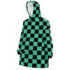 Oodie Oversized Blanket Hoodie front left 18 - Demon Slayer Store