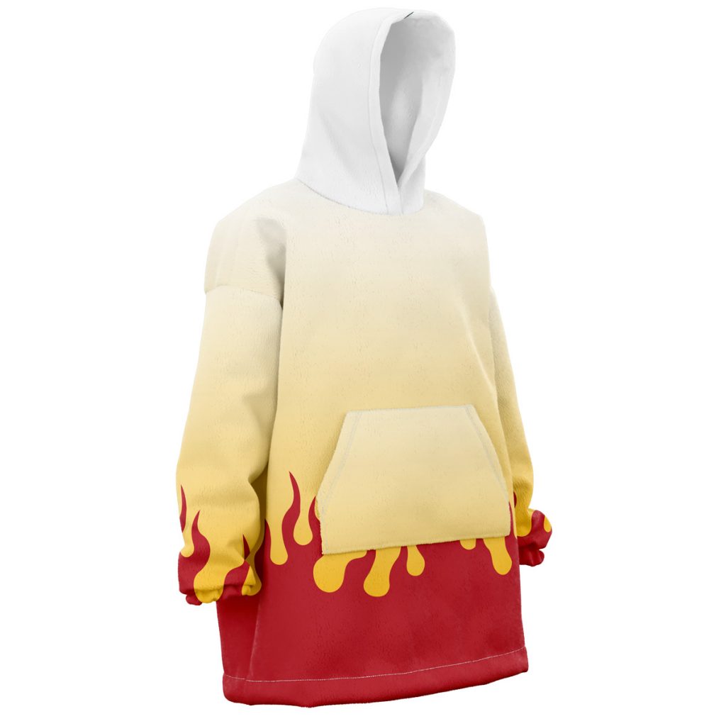Oodie Oversized Blanket Hoodie front right 14 - Demon Slayer Store