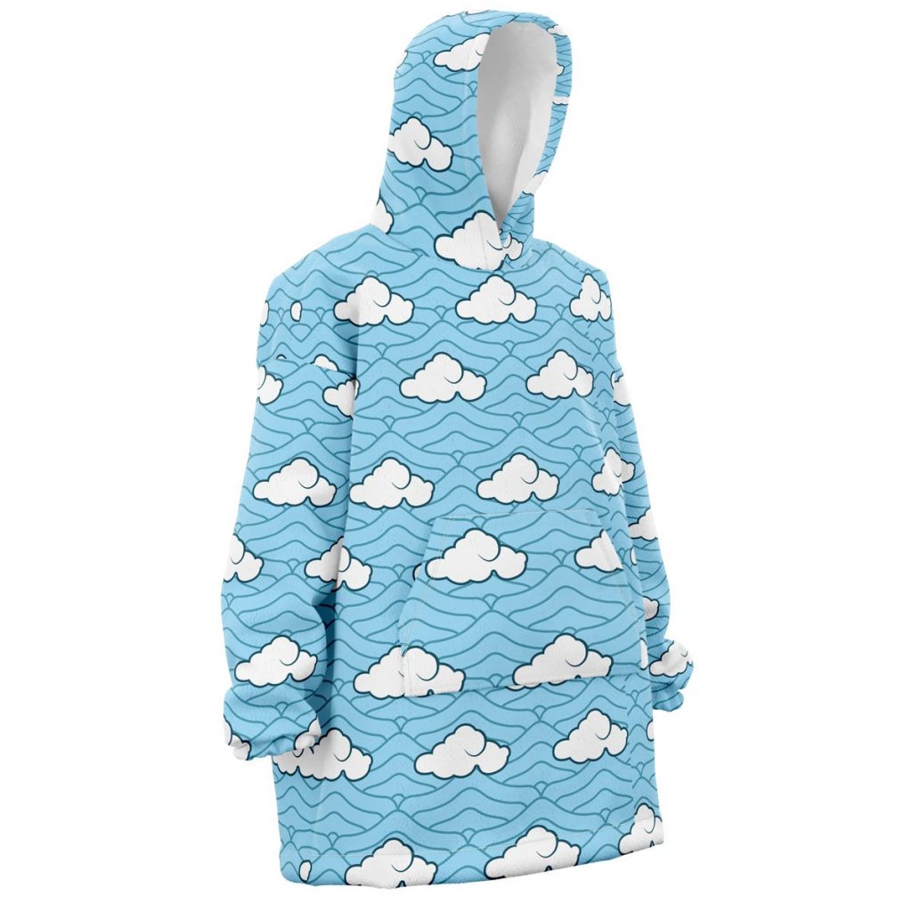 Oodie Oversized Blanket Hoodie front right 16 - Demon Slayer Store