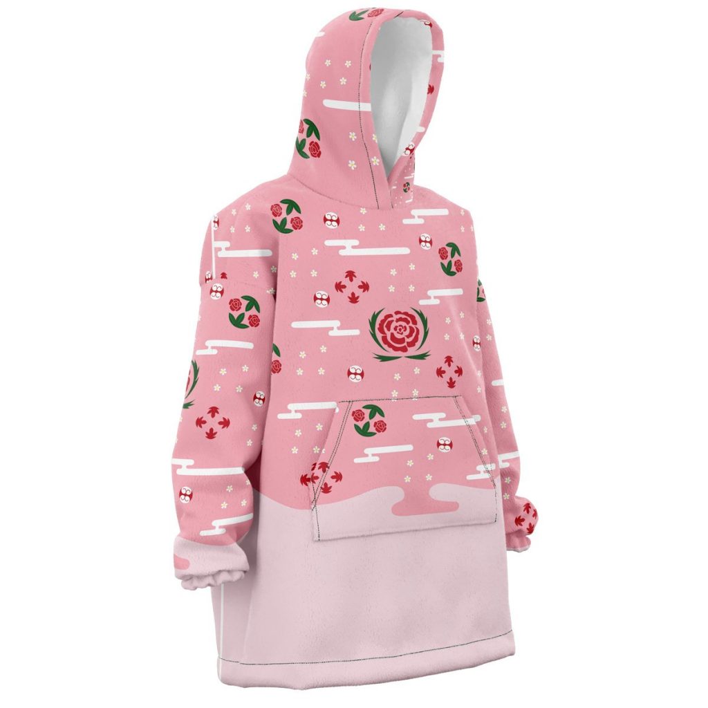 Oodie Oversized Blanket Hoodie front right 6 - Demon Slayer Store