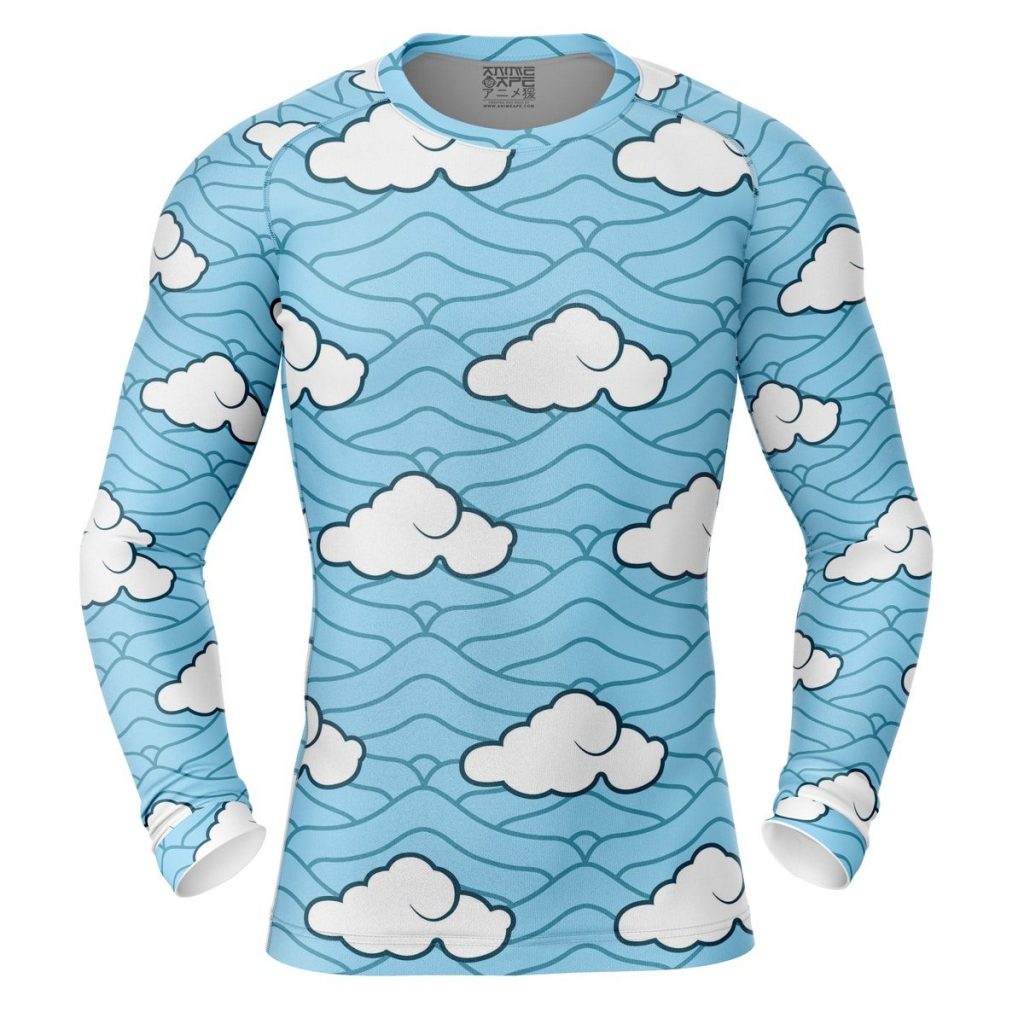Sakonji Compression Shirt Rash Guard front - Demon Slayer Store