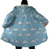 Sakonji Urokodaki Demon Slayer AOP Hooded Cloak Coat NO HOOD Mockup - Demon Slayer Store