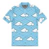 Sakonji Urokodaki Demon Slayer AOP Premium Polo Shirt FRONT Mockup - Demon Slayer Store