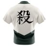Sanemi Shinazugawa DS Short Sleeve Hawaiian Shirt BACK Mockup - Demon Slayer Store