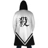 Shinazugawa Sanemi Demon Slayer AOP Hooded Cloak Coat BACK Mockup - Demon Slayer Store