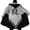 Shinazugawa Sanemi Demon Slayer AOP Hooded Cloak Coat NO HOOD Mockup - Demon Slayer Store