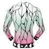 Shinobu Compression Shirt Rash Guard back - Demon Slayer Store