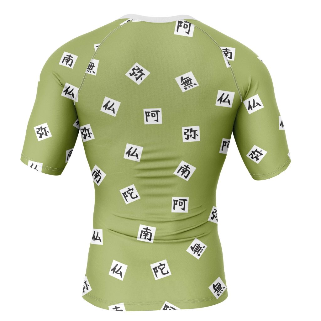 Short Sleeve Rash Guard back 3 scaled 1 - Demon Slayer Store