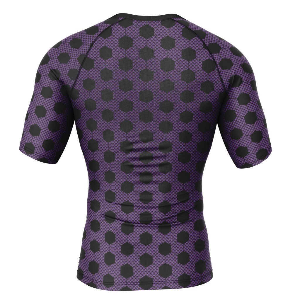 Short Sleeve Rash Guard back 4 scaled 1 - Demon Slayer Store