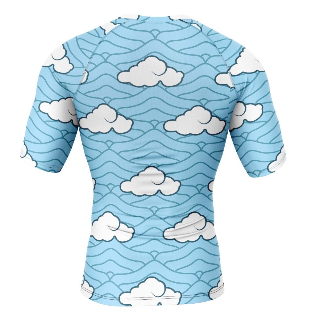 Short Sleeve Rash Guard back 8 scaled 1 - Demon Slayer Store