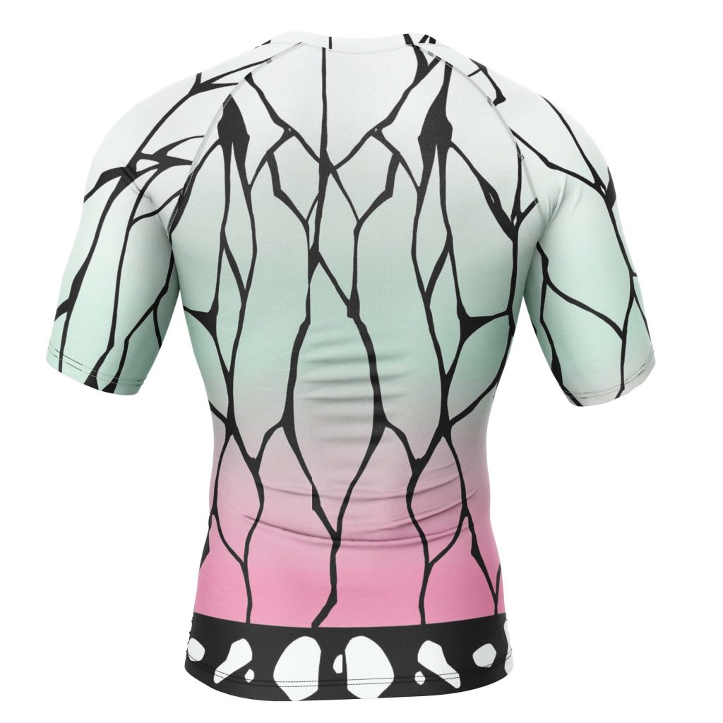 Short Sleeve Rash Guard back 9 scaled 1 - Demon Slayer Store