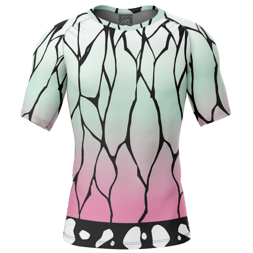 Short Sleeve Rash Guard front 9 scaled 1 - Demon Slayer Store