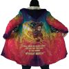 Space Samurai Tanjiro Demon Slayer AOP Hooded Cloak Coat NO HOOD Mockup - Demon Slayer Store