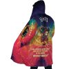 Space Samurai Tanjiro Demon Slayer AOP Hooded Cloak Coat SIDE Mockup - Demon Slayer Store