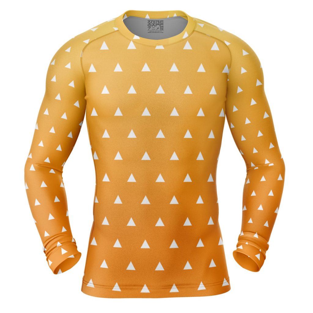 Tanjiro Compression Shirt Rash Guard front 1 - Demon Slayer Store
