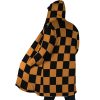 Tanjiro Kamado Demon Slayer AOP Hooded Cloak Coat SIDE Mockup 1 - Demon Slayer Store