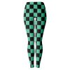 Tanjiro Kamado Demon Slayer Legging BACK Mockup - Demon Slayer Store