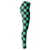 Tanjiro Kamado Demon Slayer Legging RIGHT Mockup - Demon Slayer Store