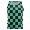 Tanjiro Kamado Demon Slayer Tank Top Men FRONT Mockup - Demon Slayer Store