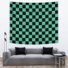 Tanjiro Kamado Demon Slayer Tapestry Horizontal LARGE COUCH Mockup 1 - Demon Slayer Store