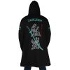 Tanjiro Kamado Samurai DS AOP Hooded Cloak Coat BACK Mockup - Demon Slayer Store