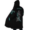 Tanjiro Kamado Samurai DS AOP Hooded Cloak Coat SIDE Mockup - Demon Slayer Store
