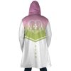 The Love Hashira Demon Slayer AOP Hooded Cloak Coat BACK Mockup - Demon Slayer Store