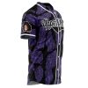 Upper Moons Kokushibo DS AOP Baseball Jersey SIDE Mockup - Demon Slayer Store