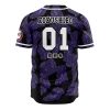 Upper Moons Kokushibo DS AOP Baseball Jersey AOP Baseball Jersey BACK Mockup - Demon Slayer Store