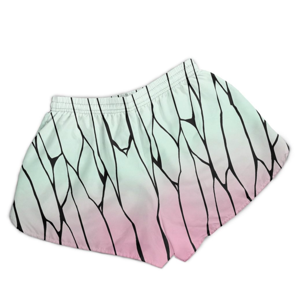 Womens Board Shorts back 18 - Demon Slayer Store